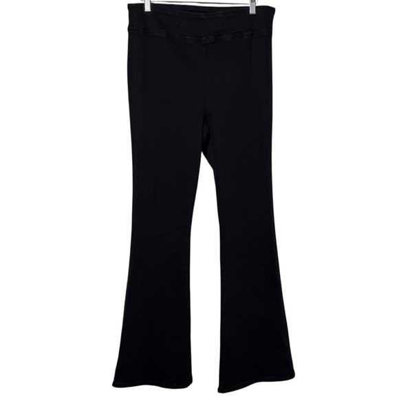 Frame Denim The Jet Set Flare Sheer Noir Black Size 2 30-34” - Picture 3 of 11